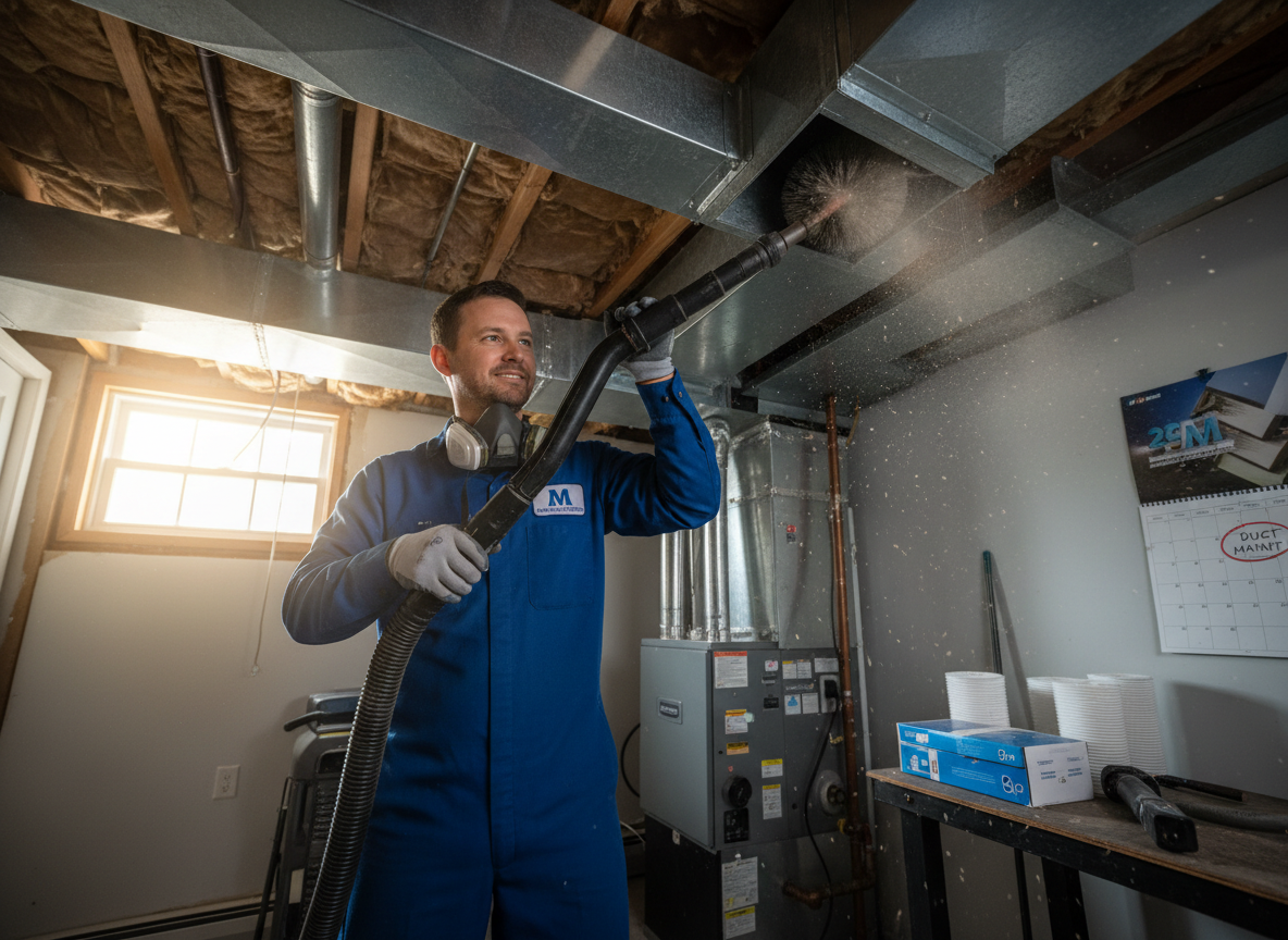 Reducing Allergens Through Regular Duct Maintenance in Manchester NJ