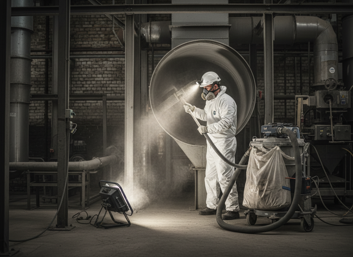 Industrial air duct cleaning in Manchester